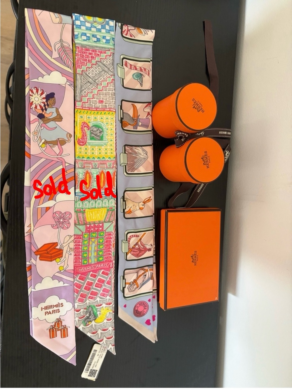 Hermès Story Twilly Silk